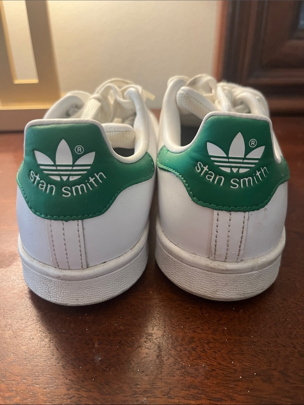 Adidas sneakers with Green